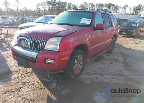 2006 Mercury Mountaineer Luxury z USA, uszkodzony, nr VIN 4M2EU47E96UJ04419
